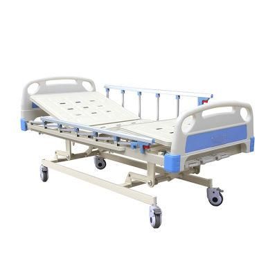 2020 New Medical Equipment Health Care Munual Steel Hospital Bed
