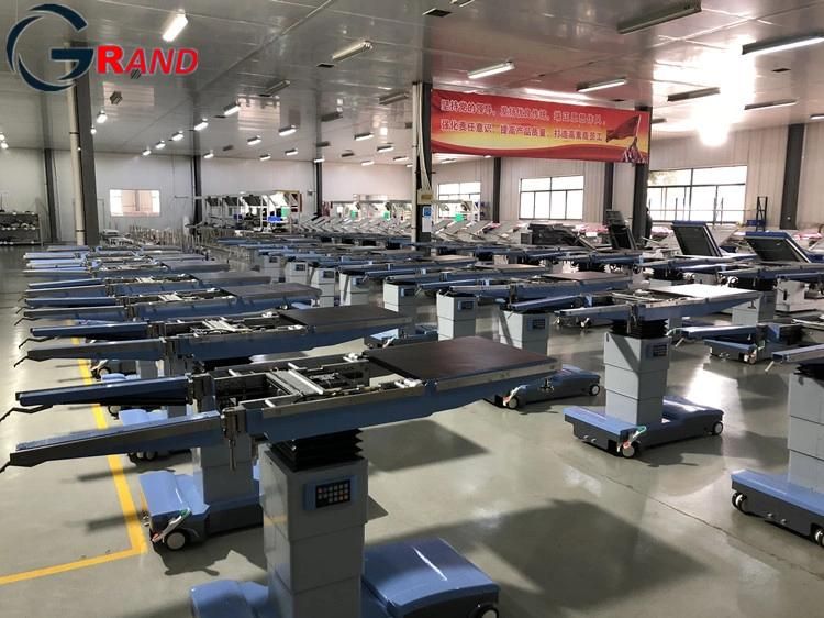 FDA CE Hospital Equipment Electric Moveable Operation/ Operating Table Medical Imaging Table Surgical Table Hospital Table