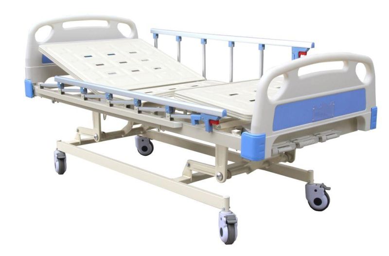 2020 New Medical Equipment Health Care Munual Steel Hospital Bed