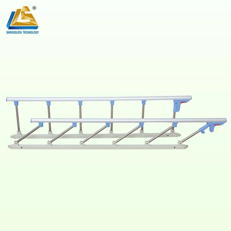 Five Column Aluminum Medical Bed Guardrail