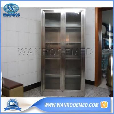 Bss052 Medical Instrument Clinic Stainless Steel Medicine Drug Storage Pharmacy Cupboard