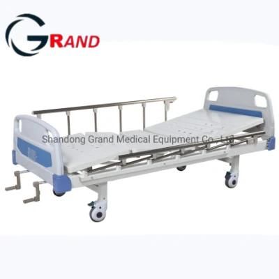China Popuar Hospital Furniture Supplier One/Two/Three Function Adjustable Hospital Patient Bed Medical Nursing Bed for Health Care