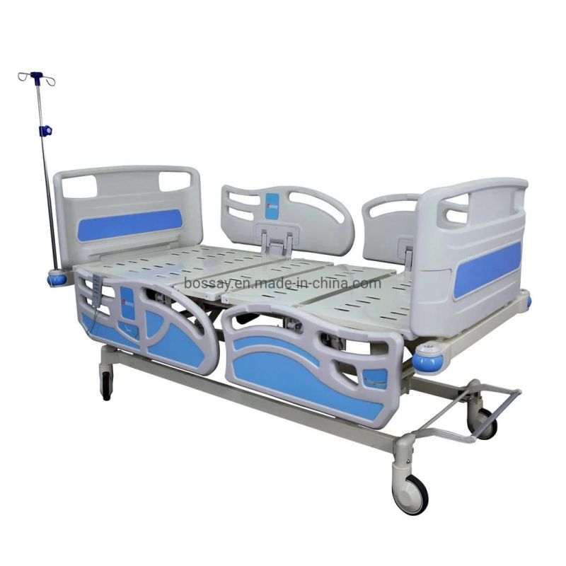 ICU Bed Five Function Patient Auto Electric Hospital Bed