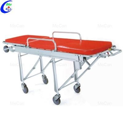 Hospital High Quality Medical Emegency Ambulance Stretcher with Wheels