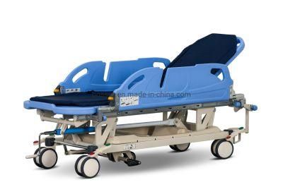 Manual Hospital ABS Patient Transfer Trolley Stretcher for Emergency Room