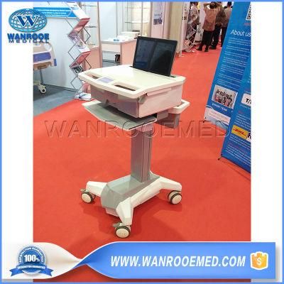 Bwt-002 Hospital Medical Equipment Computer ECG Mobile Workstation Laptop Trolley Cart