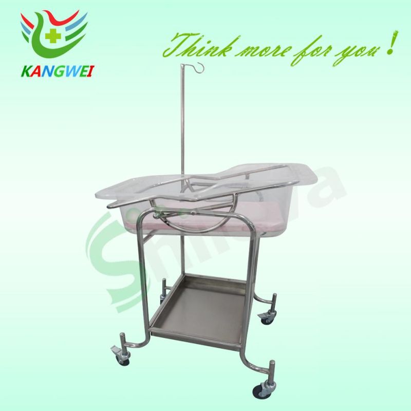 Stainless Steel Medical Baby Bed Baby Cot Hospital Infant Bed