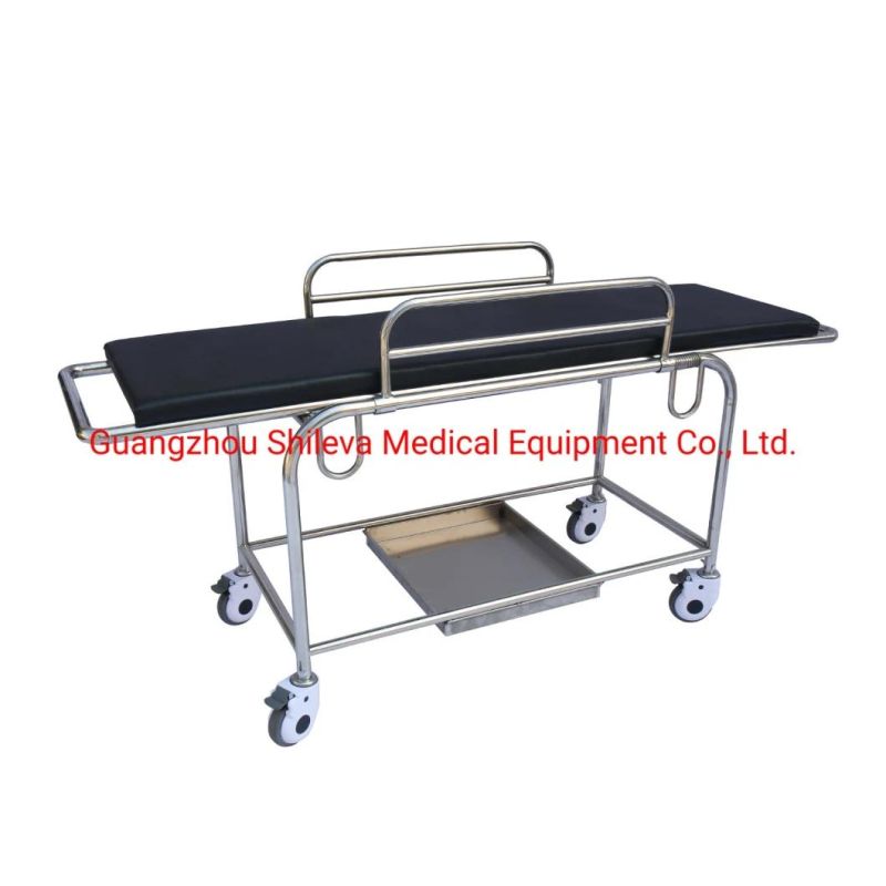 Transfer Cart for Medical First Aid Devices Trolley Hospital Furniture (Slv-B4003s)