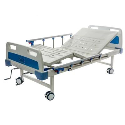 High Quality 2 Cranks Manual Hospital Bed Bc02-2