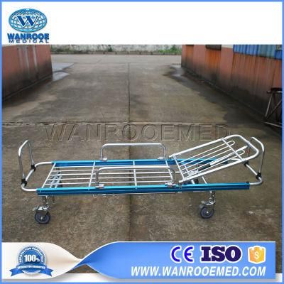 Ea-2c Medical Transport Mobile Manual Rescue Ambulance Trolley Stretcher