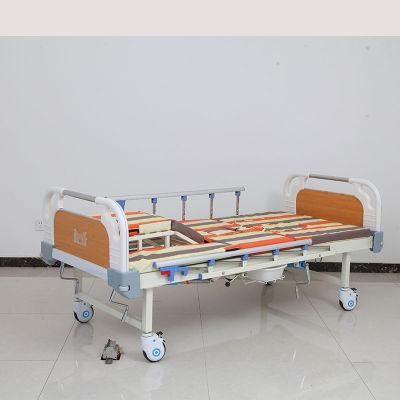 5-Function Electric Nursing Care Equipment Medical Furniture Clinic ICU Patient Hospital Bed