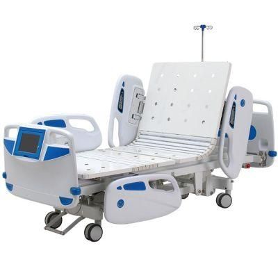 5 Function Electric Adjustable Nursing Equipment Medical Furniture Clinic ICU Patient Hospital Bed