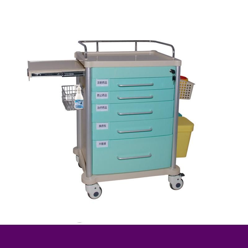 Rh-C182 Hospital ABS Emergency Trolley