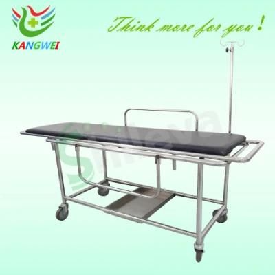 Hospital Stainless-Steel Stretcher with Four Castors Slv-B4003s