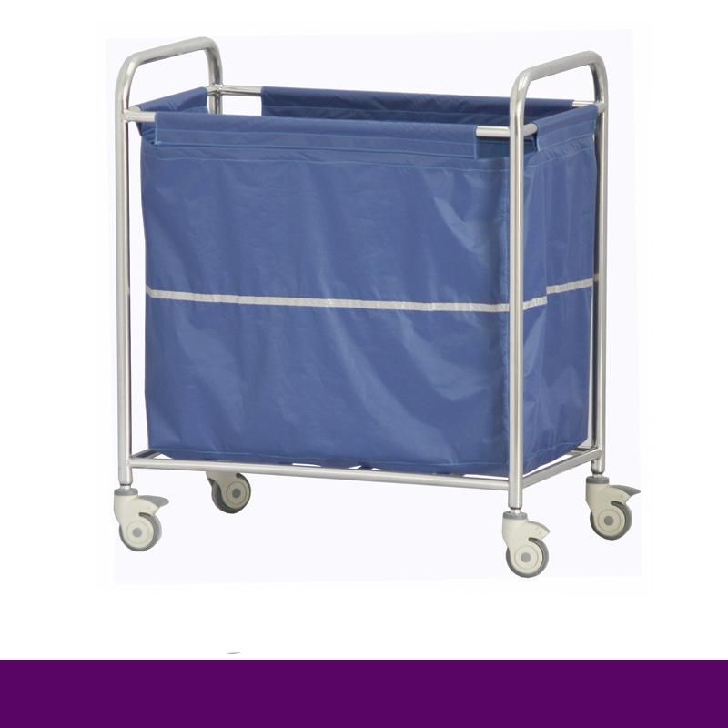 Hospital Morning Nursing Trolley Stainless Steel Dirt Trolley/Cart