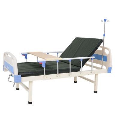 Single Crank Manual Medical Hospital Bed ICU Bed for Hospital Outpatient