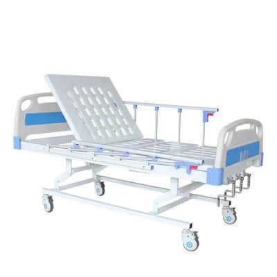 Three Positions High Low Manual Medical Bed for Clinic Use