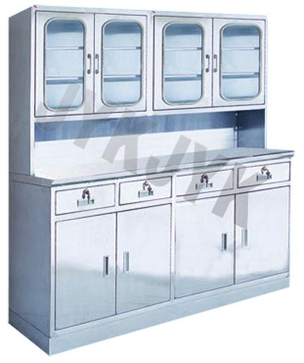 Stainless Steel Medical Apparatus Storage Cupboard Jyk-D11