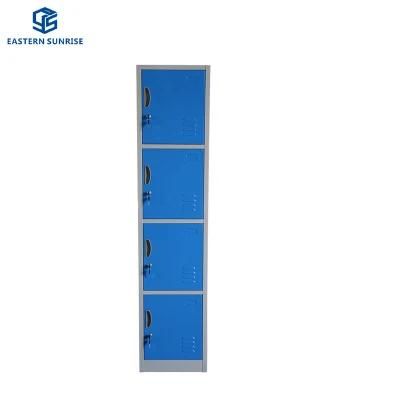 Hot Sale Steel Metal Lockers 4 Door Storage Locker for Gym Home Hotel