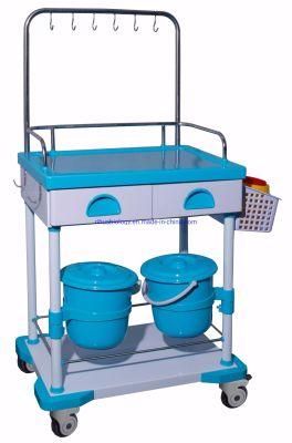 Hospital Medical Injection ABS Infusion Trolley