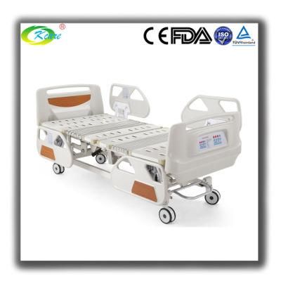 Used Deluxe 5 Functions ICU Bed Electric Hospital Beds with CPR Function