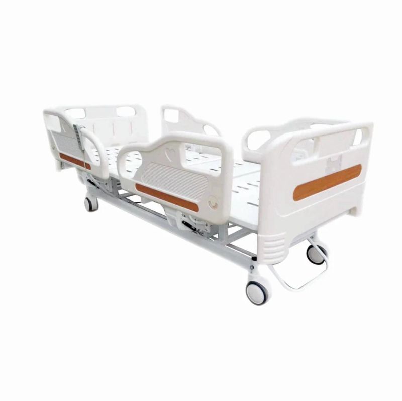 Mn-Eb014 ICU Electrical Nursing Folding Patient Bed Hospital Medical Bed with IV Pole