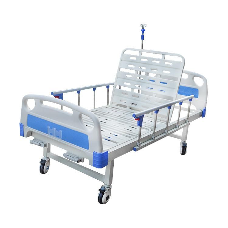 R04 Medical 2 Function Manual Hospital Patient Bed with Double Cranks
