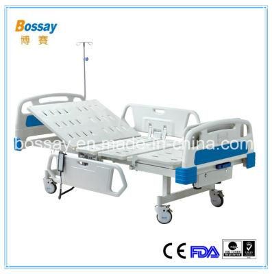 Electric and Manual Hospital Bed with 2 Functions