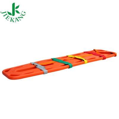 Medical Floating HDPE Plastic Spine Board Stretcher with Straps