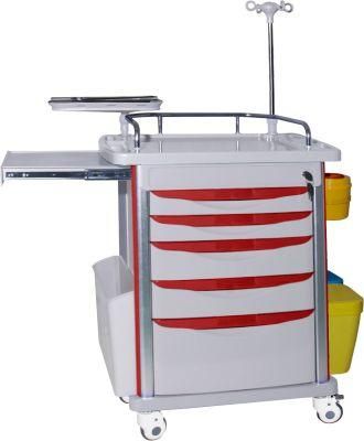 High Quality Medical Device Emergency Trolley with CE&ISO Certification