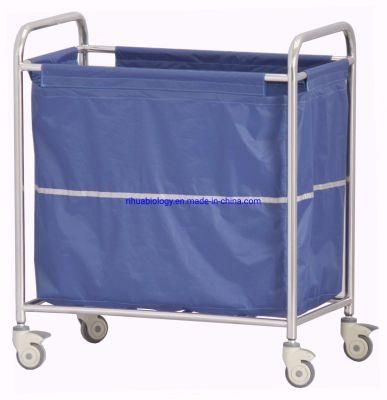 Hospital Morning Nursing Trolley Stainless Steel Dirt Trolley/Cart