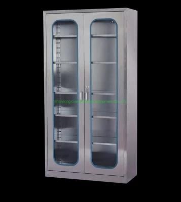 Medical Furniture Stainless Steel Hospital Dental Instrument Cabinet