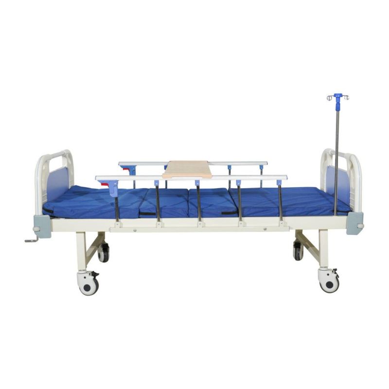 Hospital Bed ABS Plastic Manual Patient Bed