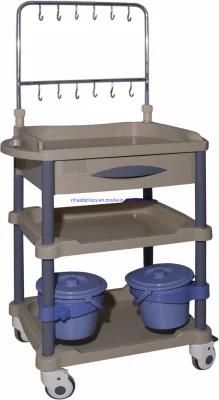 Hospital ABS Infusion Trolley Medical Cart