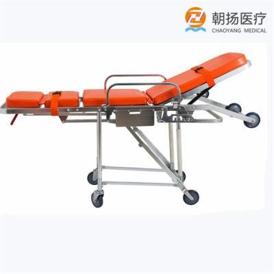Hospital Furniture Medical Ambulance Stretcher Ambulance Wheelchair for Sale