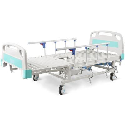 Sk-A07 Adjustable Medical Patient Manual Hospital Healthcare Clinic Bed