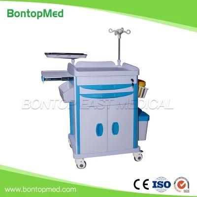 OEM ODM Hospital Medical Equipment Trolley and ABS Emergency Trolley