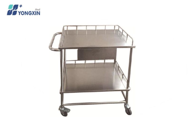 Yxz-A023 Stainless Steel Medicine Trolly Treatment Trolley