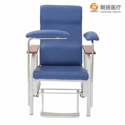 Medical Adjustable Recliner Chair Patient Blood Collection Donation Blood Manual Dialysis Chair