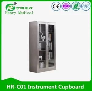 Instrument Cupboard/Stainless Steel Medical Cabinet/Stainless Steel Instrument Cabinet