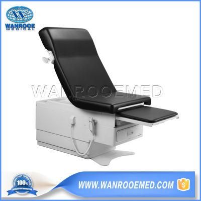 a-S106b Hospital Medical Electric Gyno Chair Foldable Gynecology Examination Table Obstetric Bed with Drawers