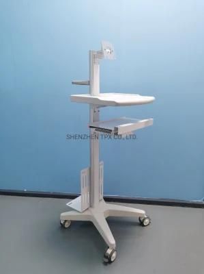Medical Equipment Trolley Aluminum Alloy for PC