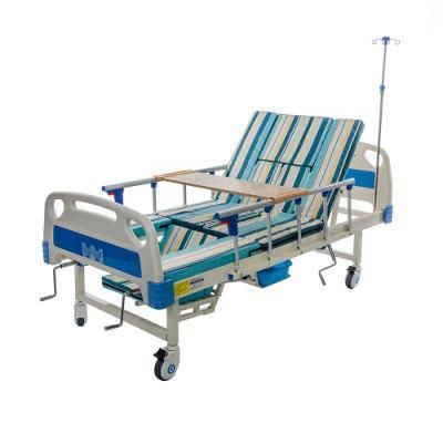 Hospital Furniture Manual Nursing Beds for Patient Sh-01