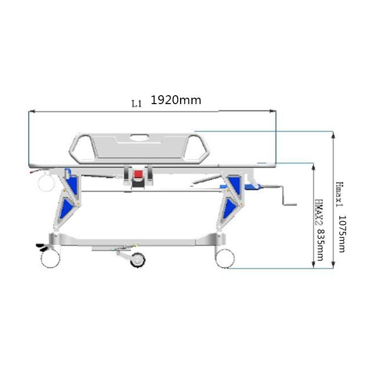 Emergency Ambulance Stretcher Hospital Equipment Transfer Mslhw04