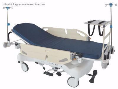 Rh-D209 Hospital Luxurious Rise and Fall Stretcher Cart