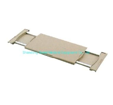 Hospital Flexible Overbed Retractable Dining Table Stretchable ABS Board Bed Table Dining Board Adjustable Hospital Bed Tray Table