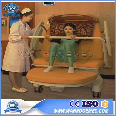 Aldr100e Hospital Multi-Purpose Delivery Obstetrics Electric Adjustable Parturition Birthing Bed