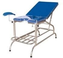 Stainless Steel Obstetric Examination Bed Gynecological Examination Table