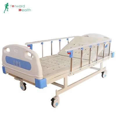Adjustable Nursing One Crank Functions Manual Medical One Function Hospital Bed Furniture