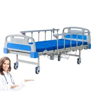 One Function Electric Patient Motor Hospital Bed with Side Rails